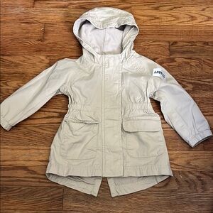 Kids Cream Hooded Jacket by old navy